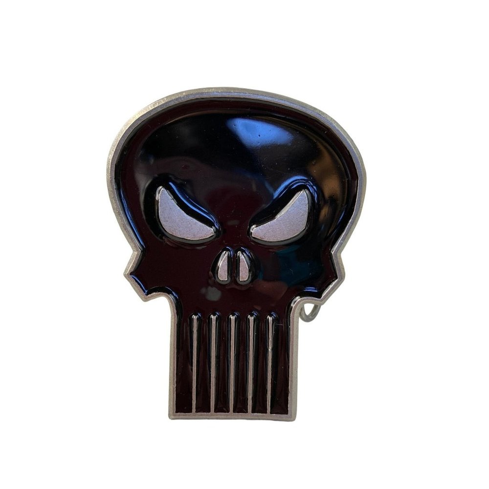 Marvel Punisher 2005 Belt Buckle - Genuine Mobtown Chicago  NEW